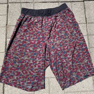 Lululemon Men’s T.H.E. Linerless 11” Short - Urban Camo Print